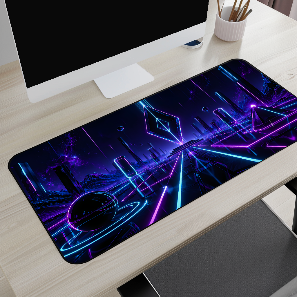 Futuristic Desk Mat