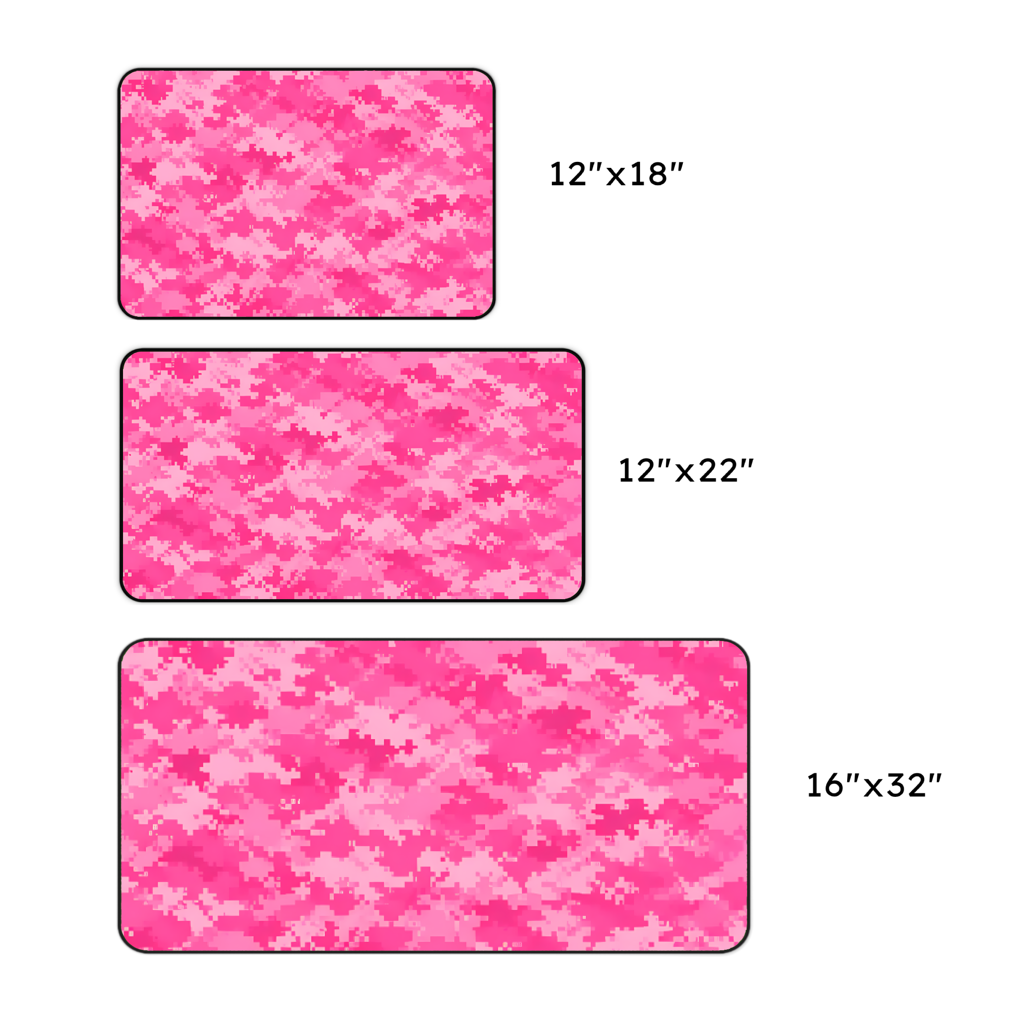 Digital Princess Camo Desk Mat