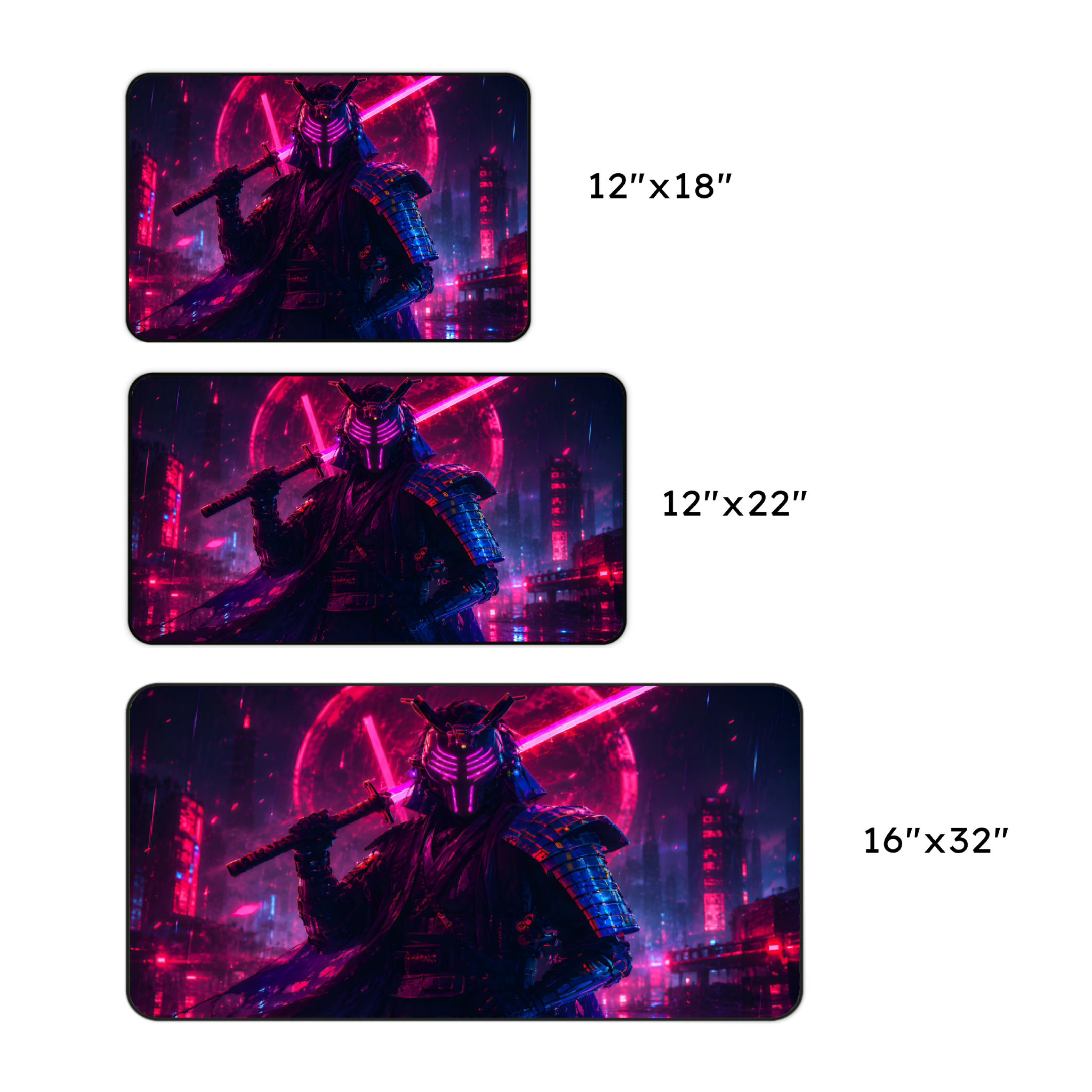 Cyber Samurai Desk Mat