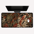 Koi & Dragon Desk Mat