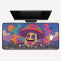 Psychedelic Mushroom Desk Mat