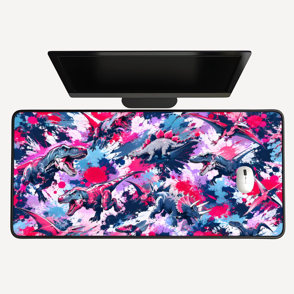 Dinosaur Splash Desk Mat