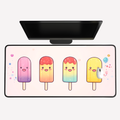 Kawaii Popsicle Desk Mat