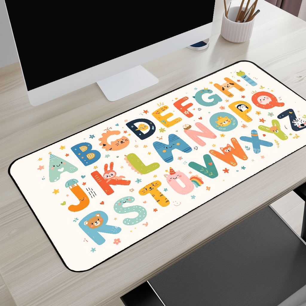 Alphabet Animals Desk Mat