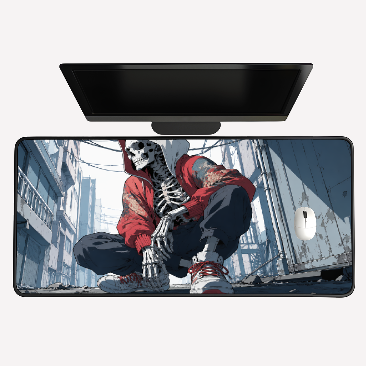 Urban Skeleton Desk Mat