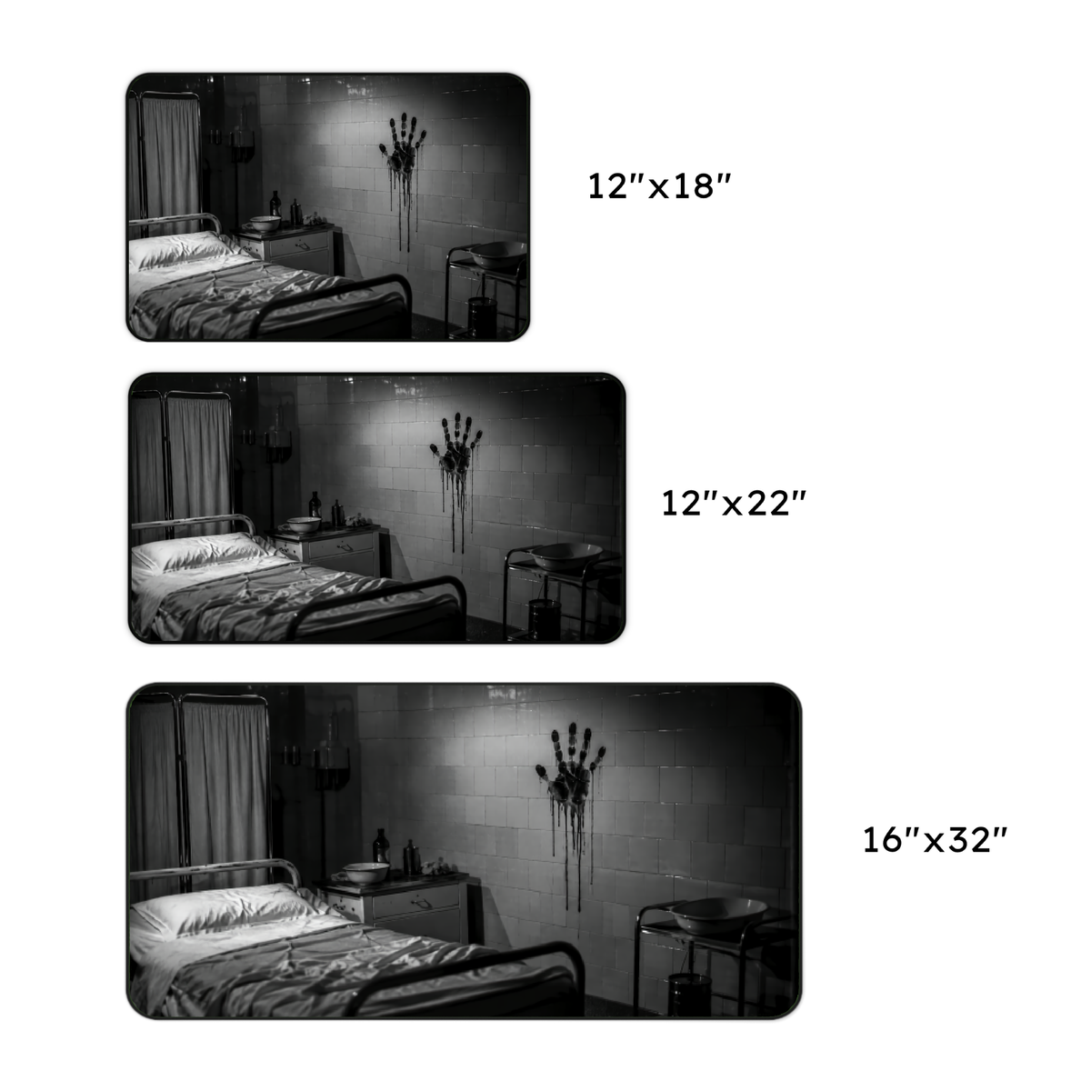 Horror Hospital Desk Mat