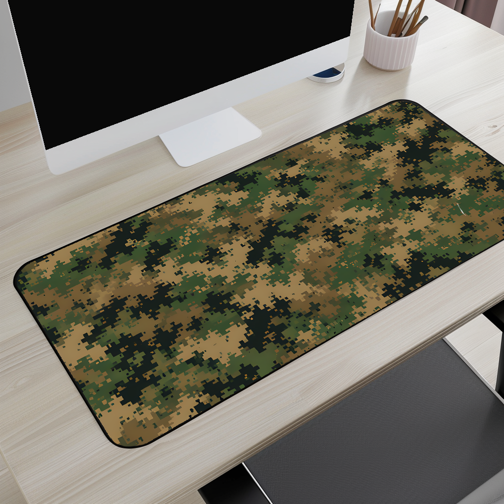 Marine Corps Inspired Digi Camo Desk Mat