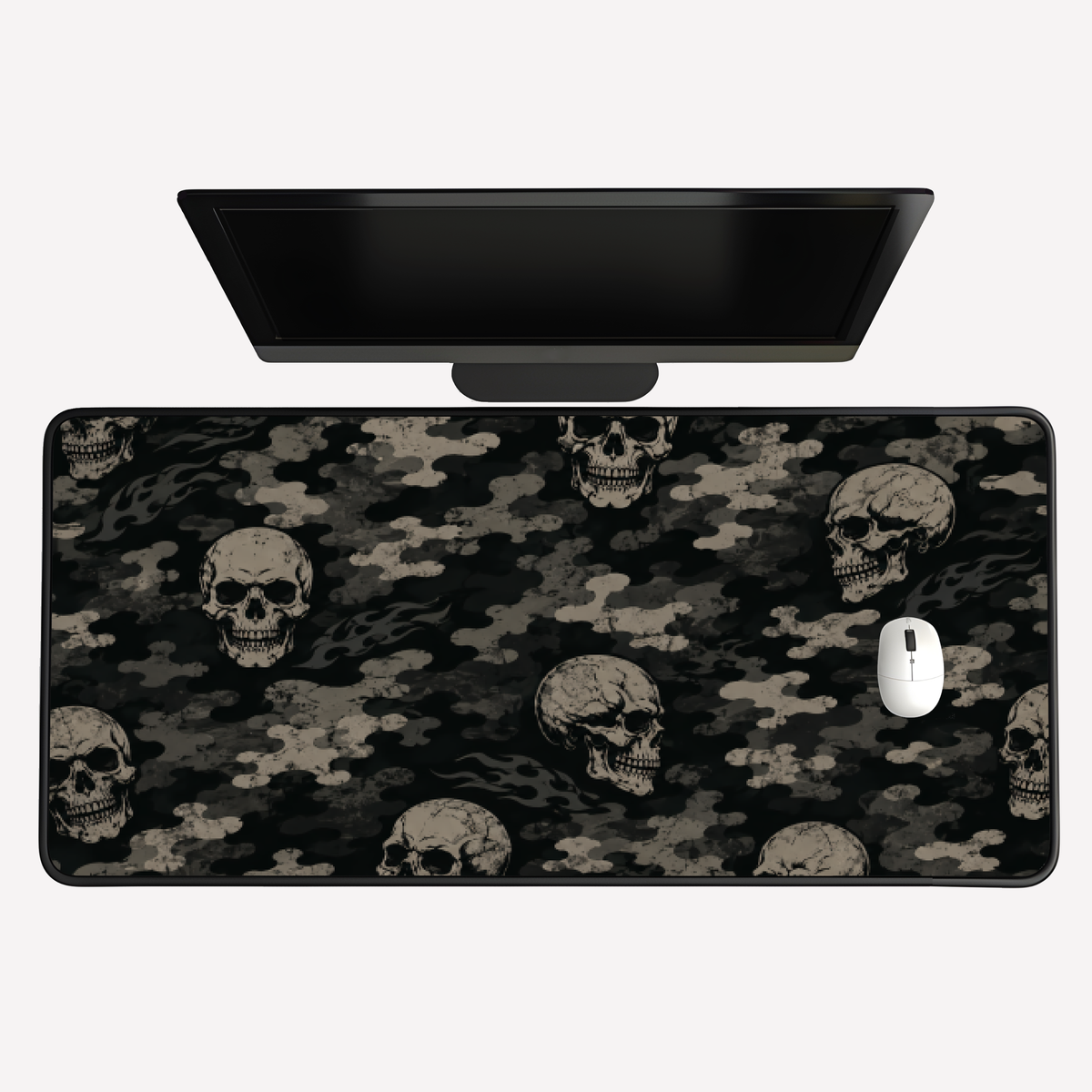 Skull Camo Desk Mat