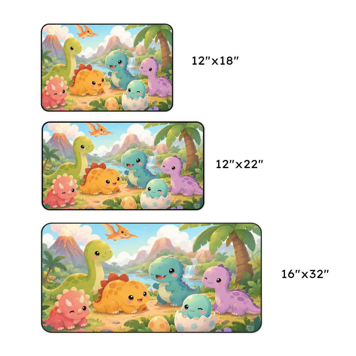 Baby Dinosaurs Desk Mat