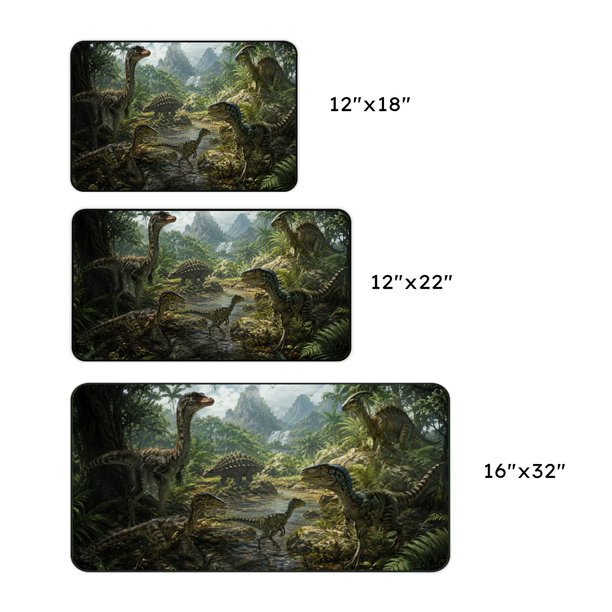 Dinosaur Jurassic Desk Mat