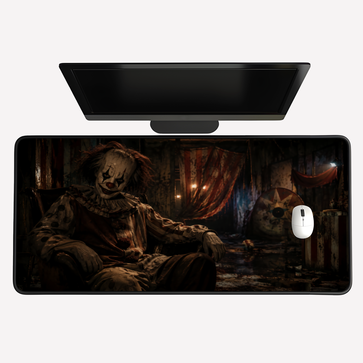 Horror Clown Desk Mat