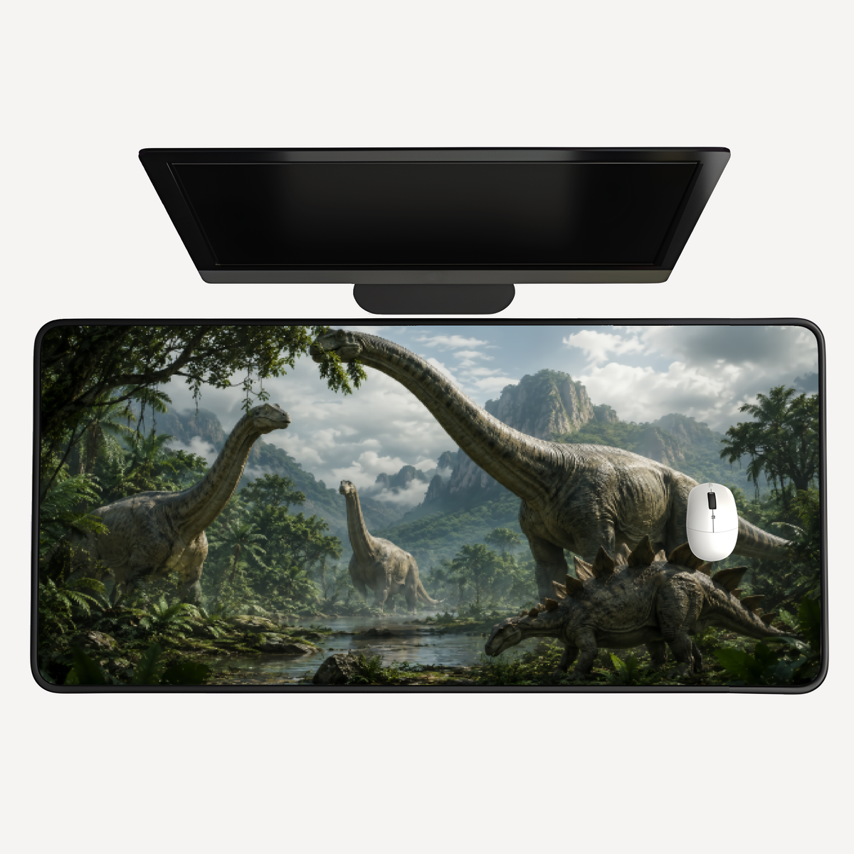 Brontosaurus Grazing Desk Mat