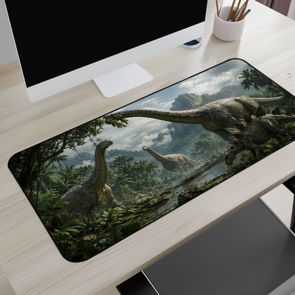Brontosaurus Grazing Desk Mat