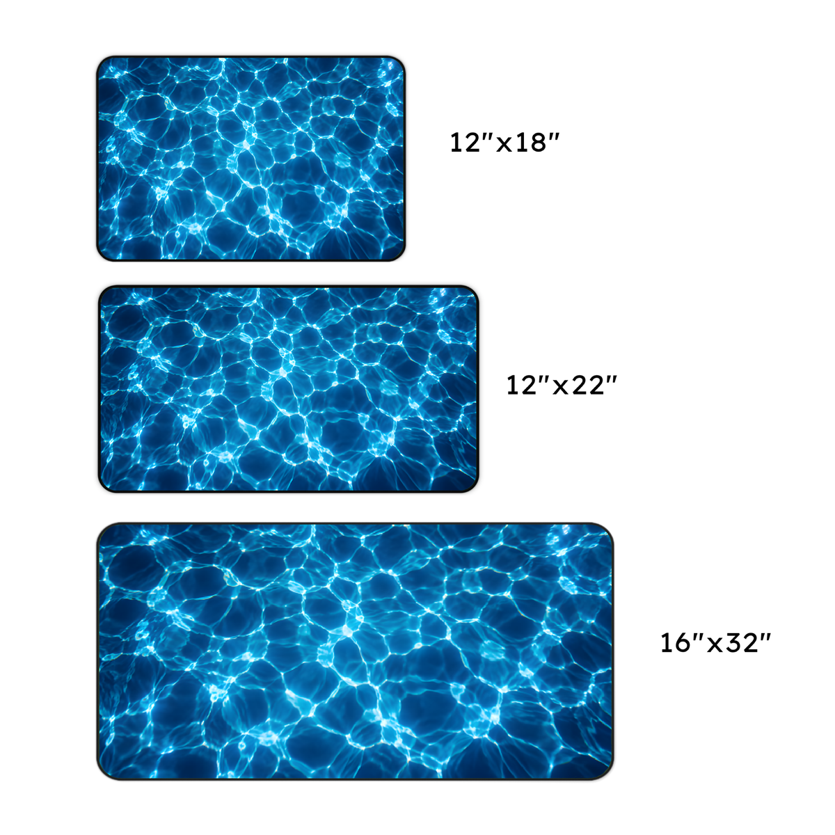 Ocean Ripples Desk Mat