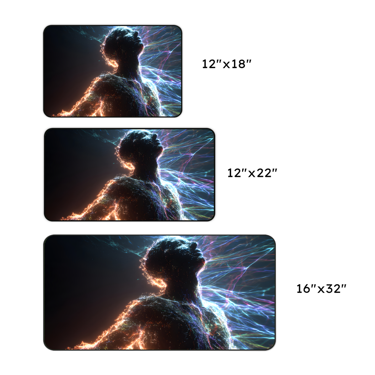 Electric Soul Desk Mat
