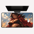 Flame Warrior Desk Mat