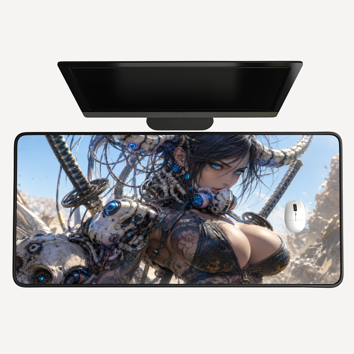 Machine Valkyrie Desk Mat