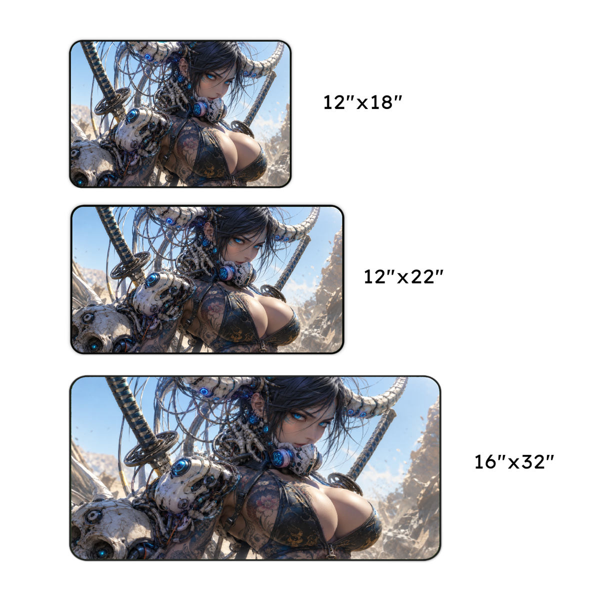 Machine Valkyrie Desk Mat