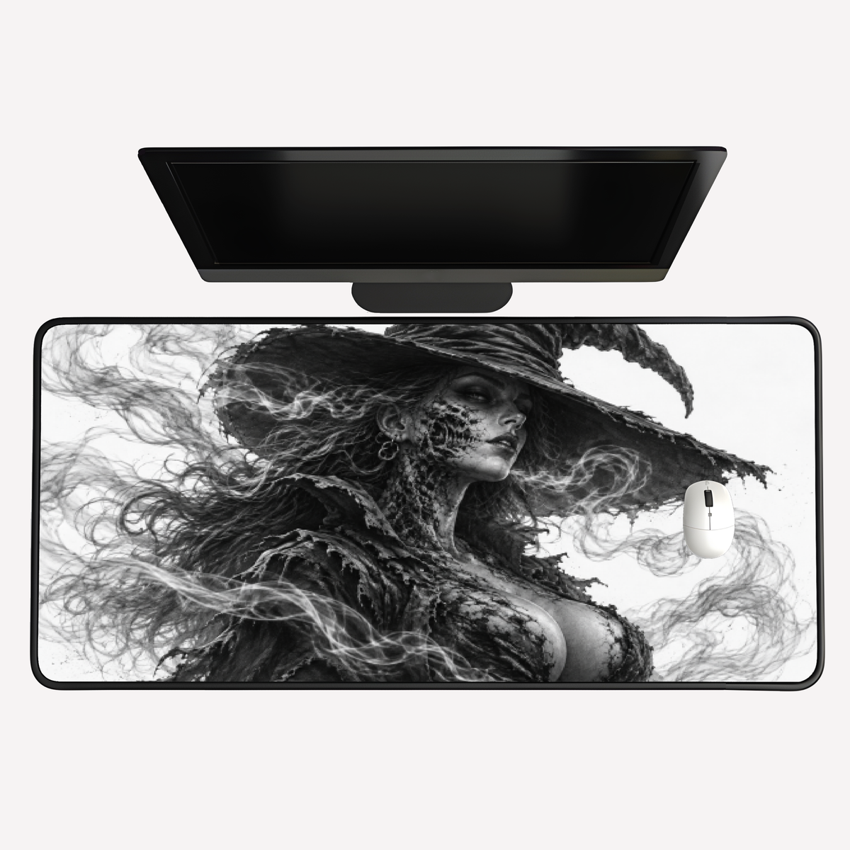 Undead Witch Desk Mat