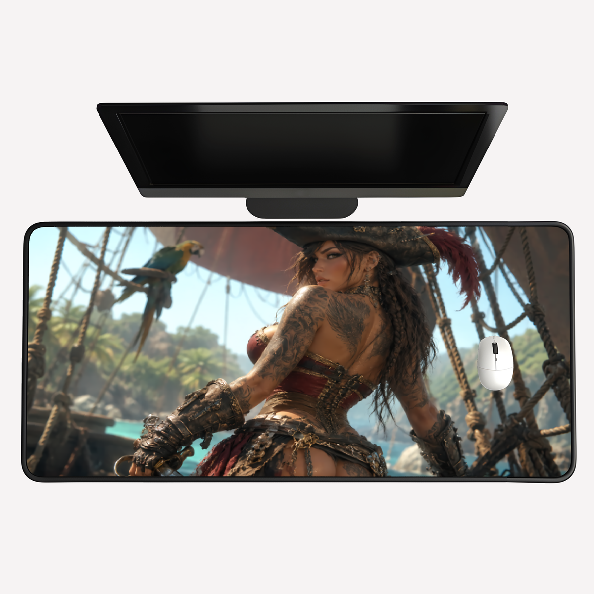 Pirate Captain Desk Mat