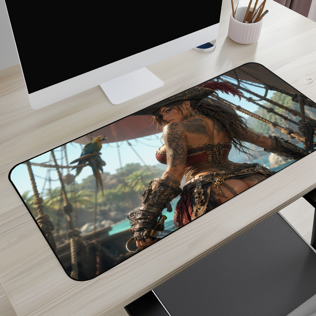 Pirate Captain Desk Mat