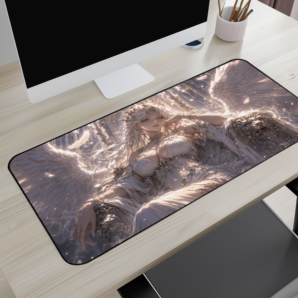 Angel Goddess Desk Mat