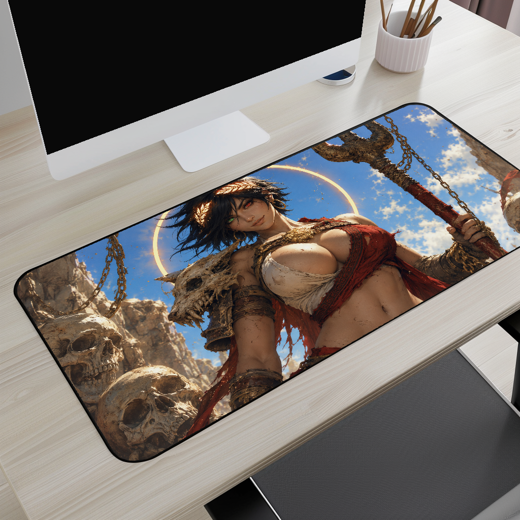 Warrior Goddess Desk Mat