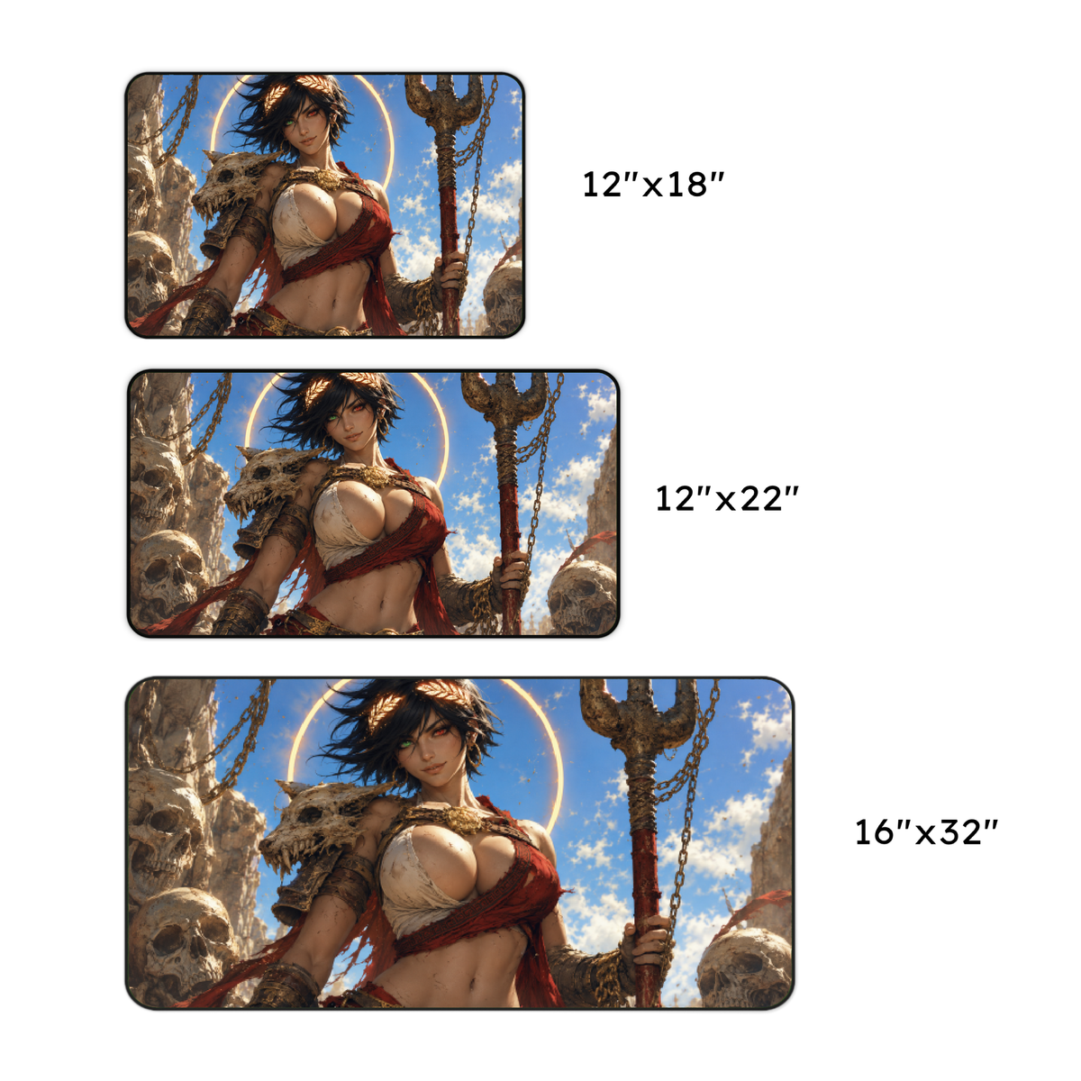 Warrior Goddess Desk Mat