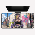 Graffiti Girl Pad Desk Mat