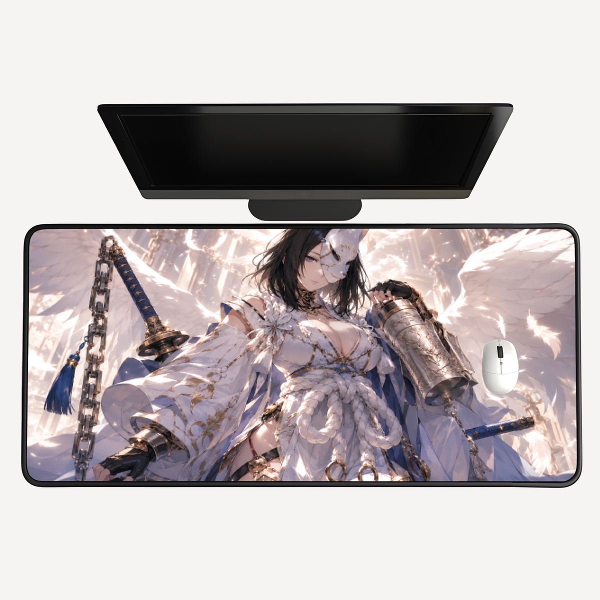 Ethereal Samurai Desk Mat