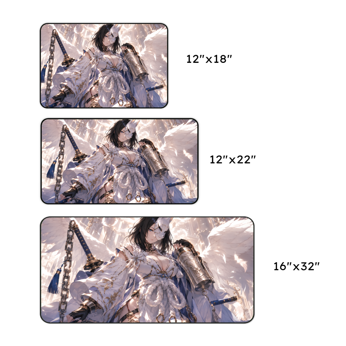 Ethereal Samurai Desk Mat