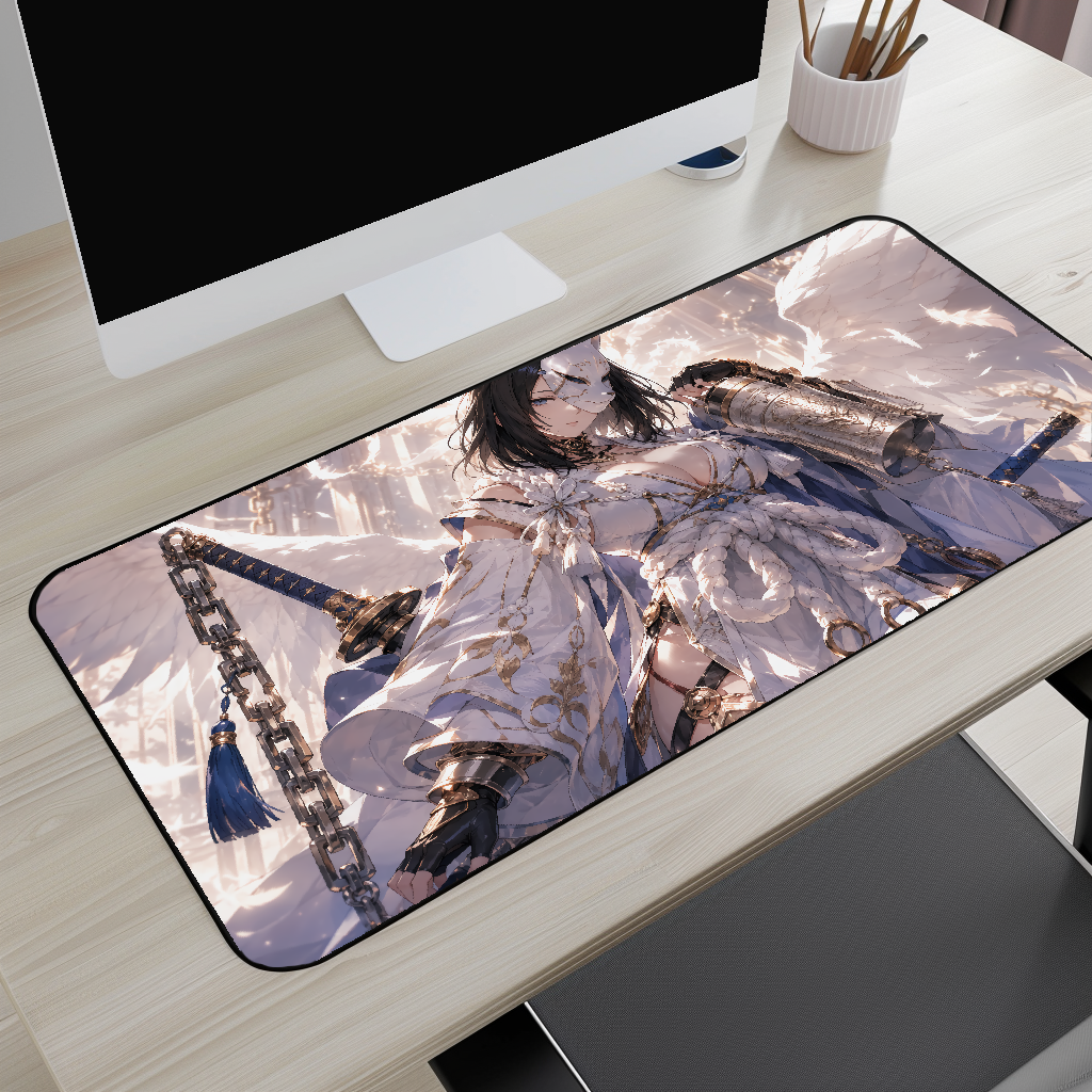 Ethereal Samurai Desk Mat