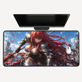 Crimson Knight Desk Mat