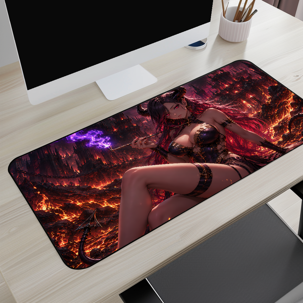Demonic Sorceress Desk Mat