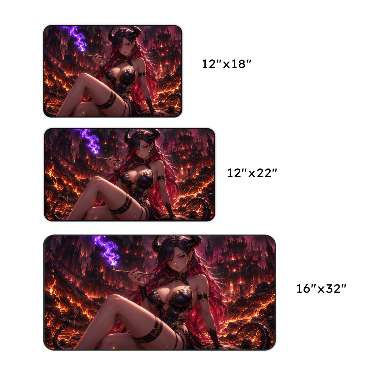 Demonic Sorceress Desk Mat