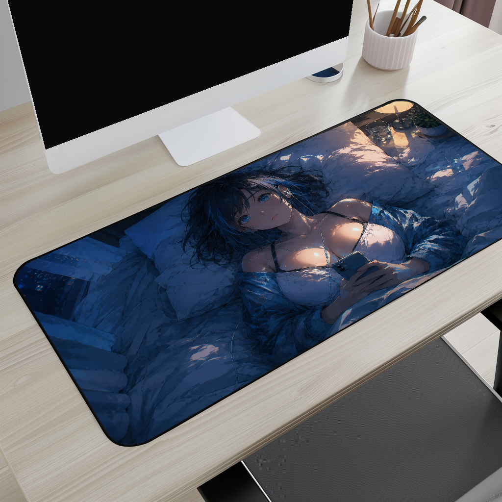 Cozy Girl Desk Mat