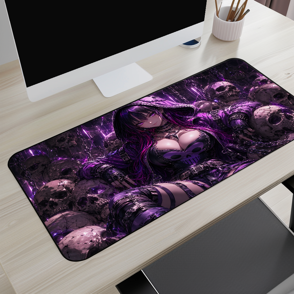 Throne Of Skulls Desk Mat