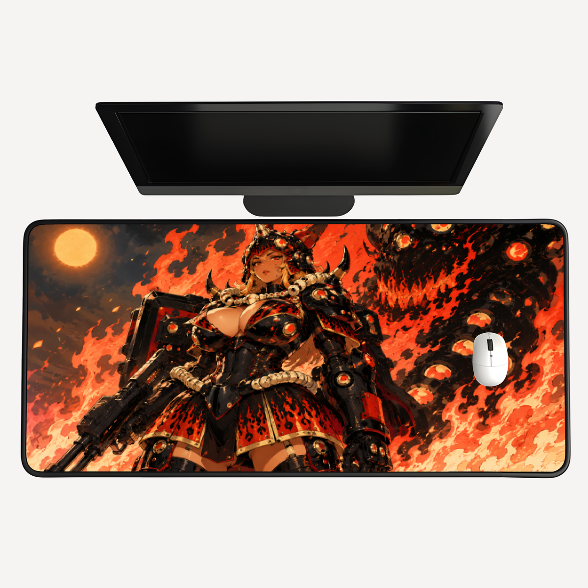 Flame Valkyrie Desk Mat