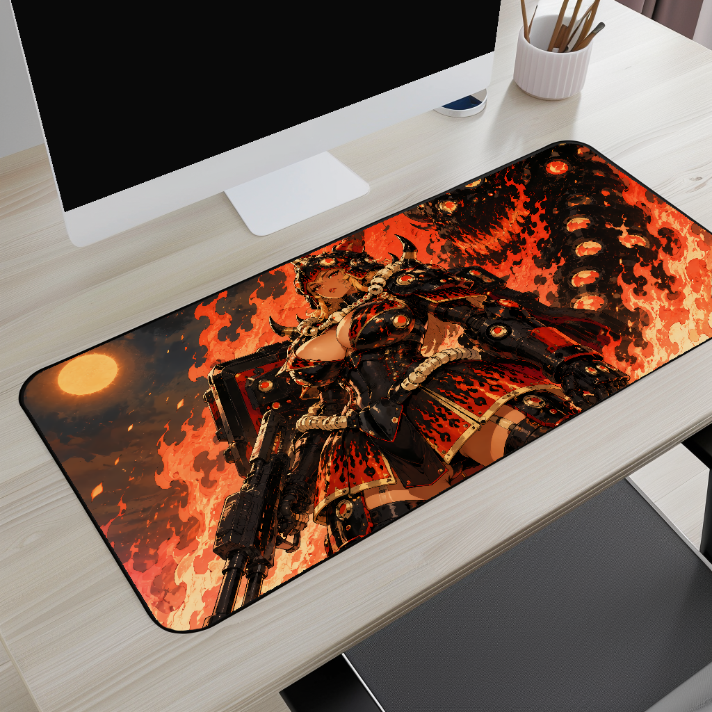 Flame Valkyrie Desk Mat