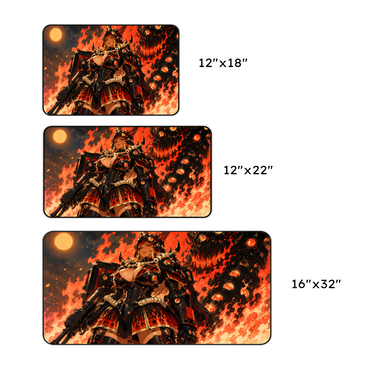 Flame Valkyrie Desk Mat