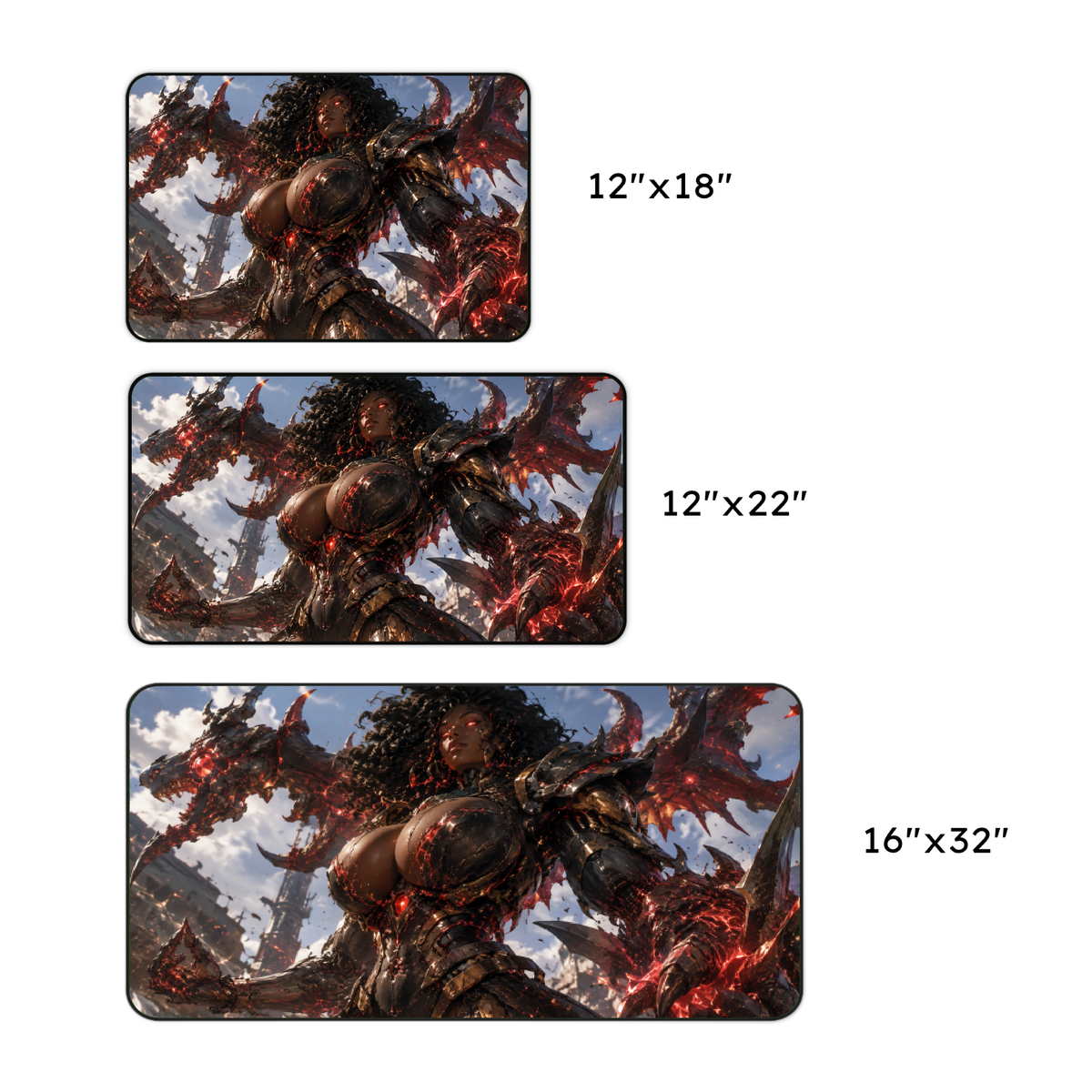 Demon Armor Desk Mat