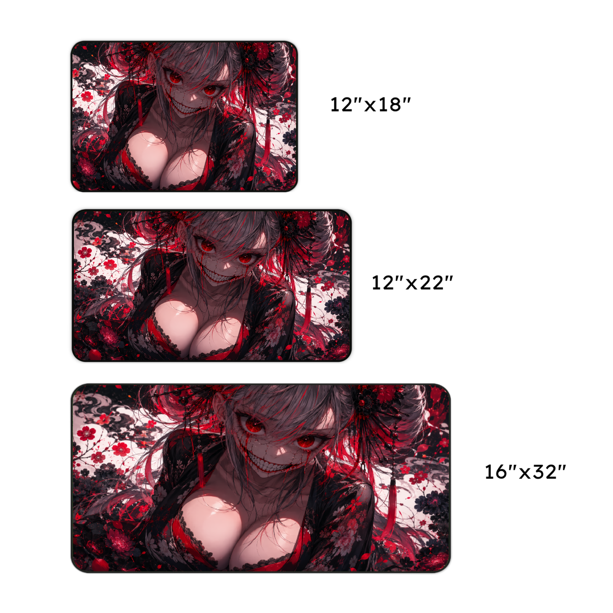 Ruby Smile Desk Mat