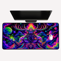 Cosmic Forest God Desk Mat