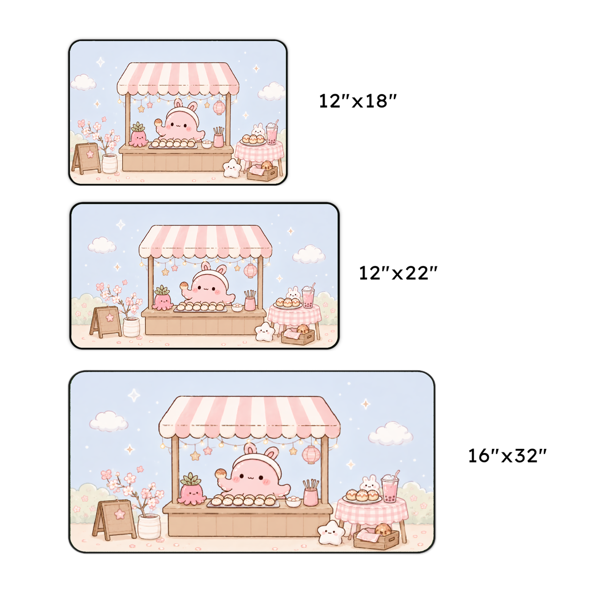 Cute  Bakery Desk Mat