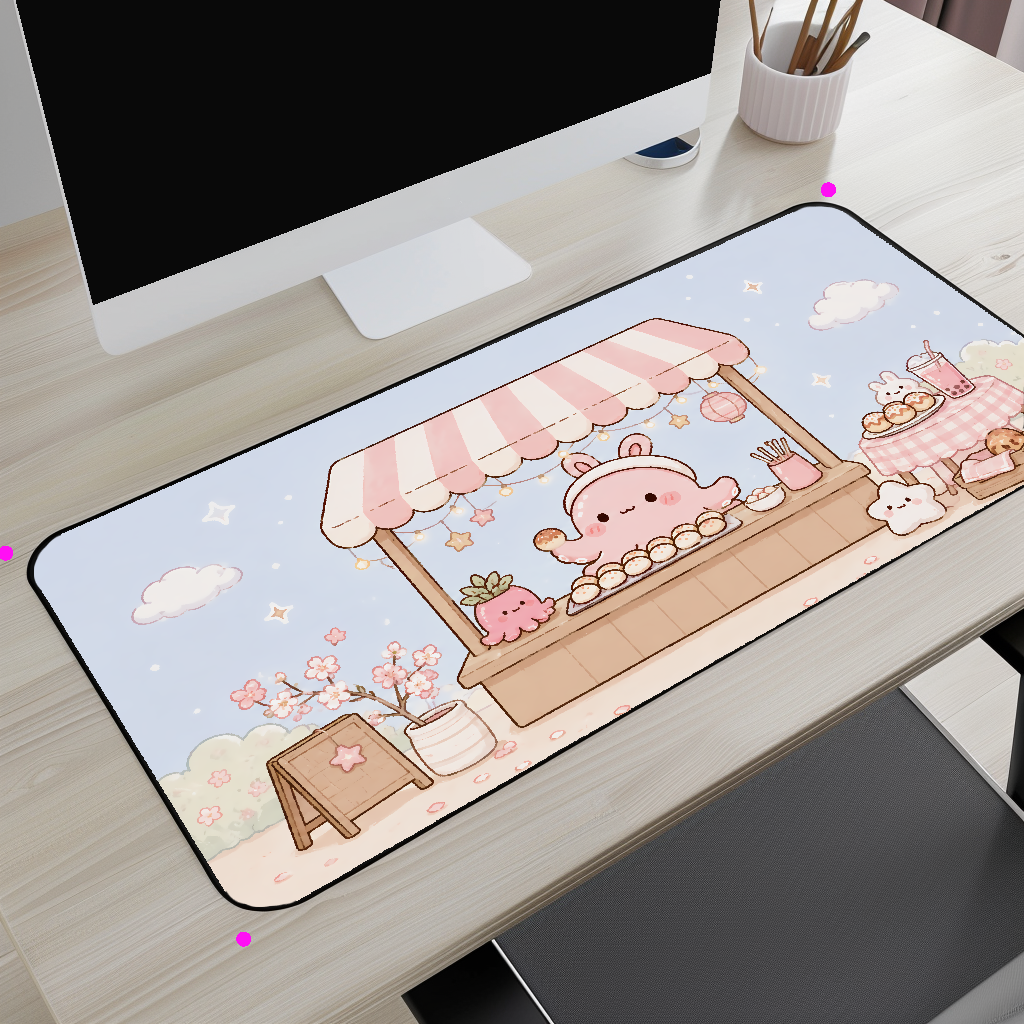 Cute  Bakery Desk Mat