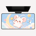 Cute Kawaii Mouse Desk Mat