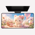 Cute Plush Puppy Desk Mat