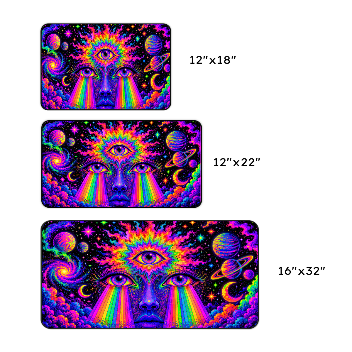 Psychedelic Awakening Desk Mat