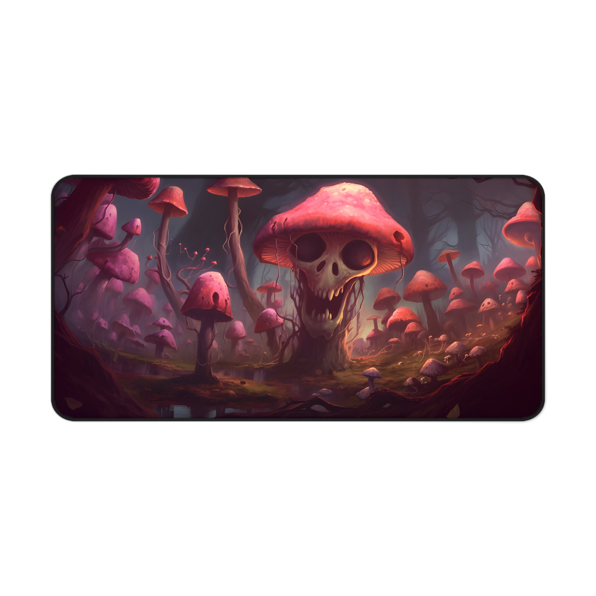 Mushroom Skull Desk Mat
