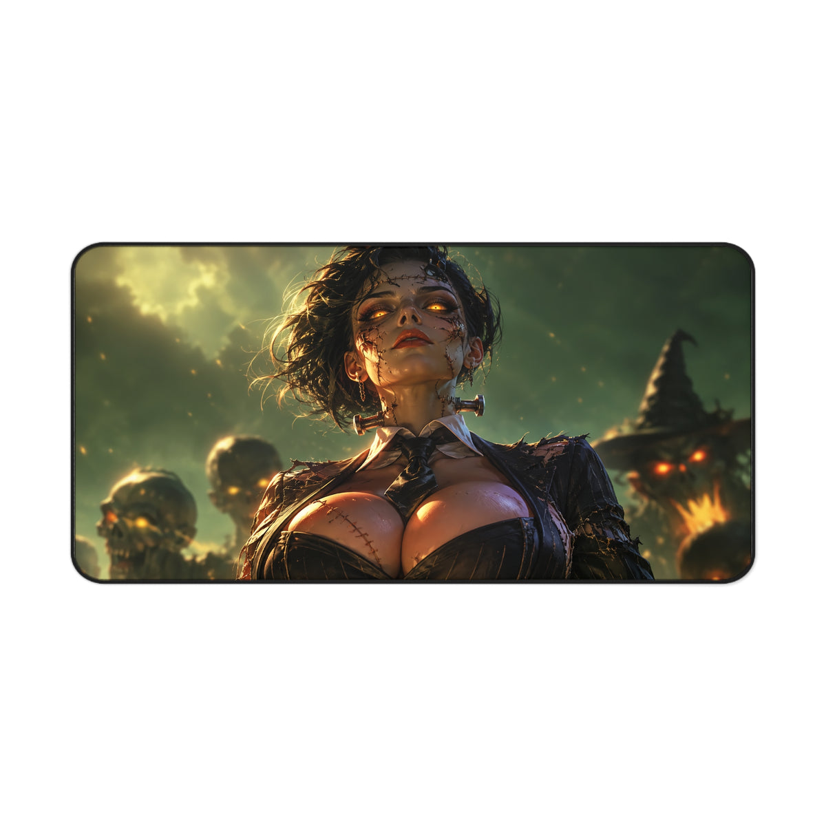 Mrs. Frankenstein Desk Mat
